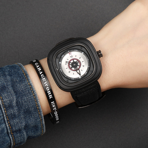 欧美运动新概念黑科技时尚潮流大表盘酷炫个性百搭男士胖人手表