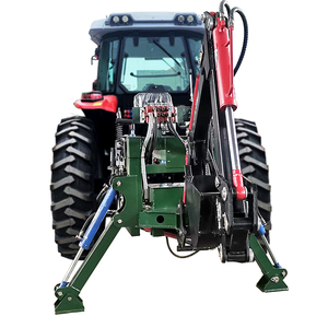 拖拉机后挖掘机