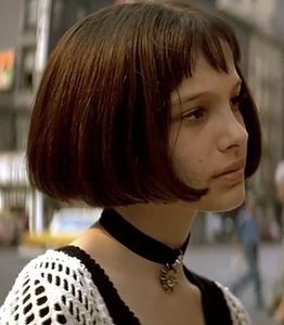 电影这个杀手不太冷假发女空气刘海短发修脸齐刘海短直发假发同款