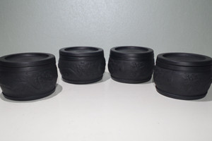 杨家老模具重做清代杨鸿兴浮龙大号带罐 4个一套 蟋蟀盆 三色可选