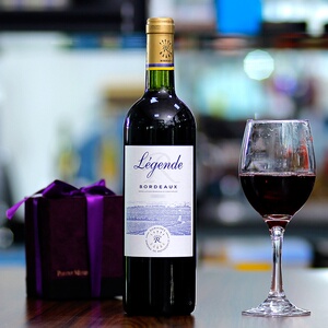 拉菲传奇波尔多干红葡萄酒aoc法国庄园赤霞珠原瓶装进口整箱特惠