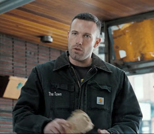 现货carhartt c003 主线工装大衣 城中大盗 阿弗莱克同款夹克