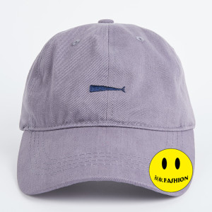 descendant 19ss 余文乐同款 小鲸鱼刺绣弯檐棒球帽男鸭舌帽女潮