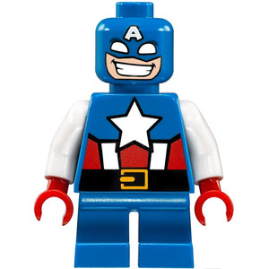 lego 乐高 超级英雄 人仔 sh250 短腿 迷你 q版 美国队长 76065