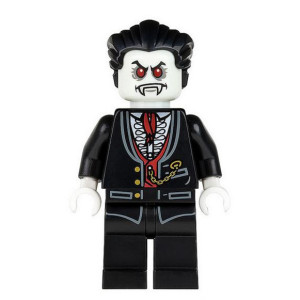 lego 乐高 怪物战士 人仔 mof013 吸血鬼 夜光头部 男爵 9464