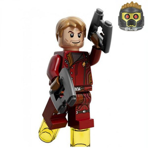 lego 乐高 超英 银河护卫队 人仔 sh123 星爵 含头盔武器 76021