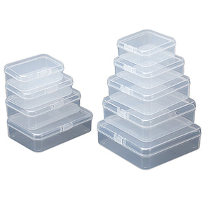 福州日辰塑胶 300款塑料盒子长方形透明包装盒收纳盒有盖PP零件盒