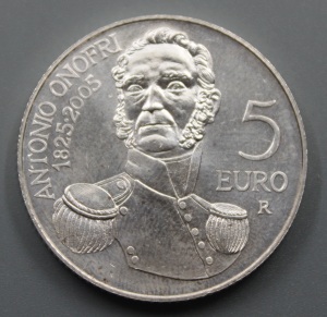 圣马力诺2004年5欧元人物纪念银币