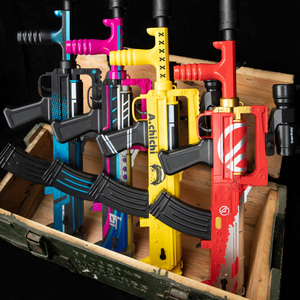 groza电动连发水弹枪玩具 男孩枪儿童狗杂手自一体抢吃鸡装备全套