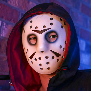 万圣节弗莱迪大战杰森cos装扮恐怖杀人狂恶魔活死人法老树脂面具