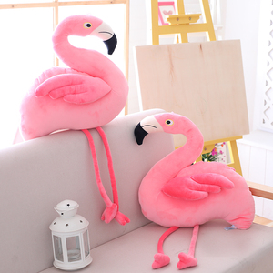 创意ins网红火烈鸟公仔抱枕玩偶韩国可爱粉色毛绒玩具布娃娃礼物