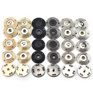 铁钮扣按扣圆形