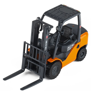 凯迪威1:20轻型叉车装载机儿童男孩仿真合金工程汽车模型玩具摆件
