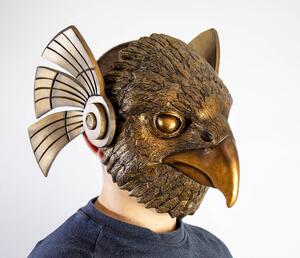 匈牙利代购mask∞手作荷鲁斯金色狂欢节假面舞会面具cosplay演出