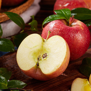 新疆阿克苏樱桃苹果当季新鲜水果冰糖心小苹果脆甜多汁