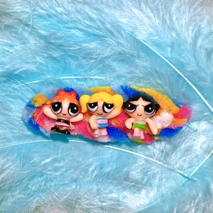 studio原创捆绑鞋带蝴蝶结发夹女独特设计后脑勺扭扭夹发饰wo2gyy