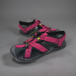 时尚夏季户外平跟橡胶防滑包头凉鞋休闲透气越南女运动凉拖沙滩鞋