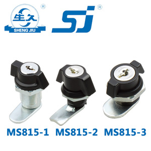 MS815-1/-2/-3 生久SJ柜锁/圆柱锁转舌锁/锚形锁头配电箱柜门锁