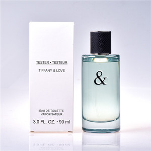 tiffany/蒂芙尼挚爱简装铂金限量浓情钻石同名男士香水女士香水