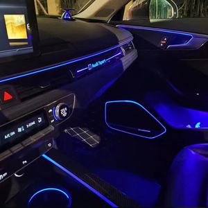 奥迪a6l/a7/s6/s7/rs6/rs7/bo发光盖板车内饰氛围灯c8改装内饰灯