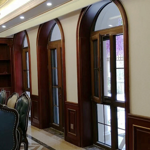 新中式实木客厅电视沙发背景墙原木烤漆护墙板墙裙轻奢全屋定制