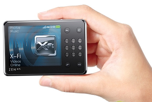 原装创新Creative Zen X-Fi MP3/MP4播放器32G miniSD卡 录音功能