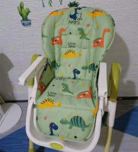 适用Aing爱音婴儿童餐椅坐垫C002XS宝宝餐椅防水皮套座垫安全带