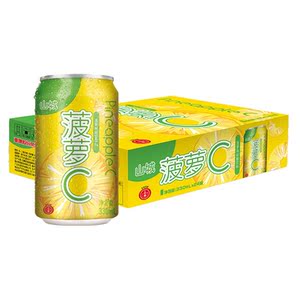 重庆啤酒 山城菠萝c菠萝330ml*24罐 整箱装