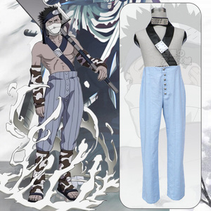 日本动漫cosplay服装男装火影忍者衣服桃地再不斩cos服演出服现货