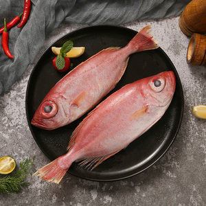 台湾海峡红目鲢鲜活冷冻野生大眼鲷鱼深海新鲜鲜红目鳞海鱼500g