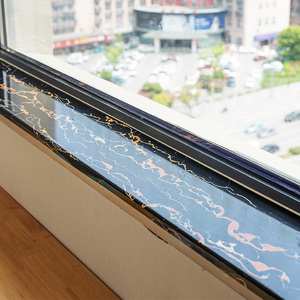 3d立体瓷砖贴窗台大理石贴纸边缘防尘贴卫生间防水岩板台面贴膜