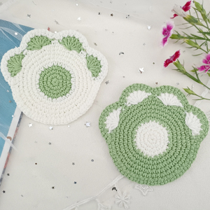 花样手工毛线水壶套钥匙包杯托杯垫手拎袋拖鞋书签制作卡通2人付款25