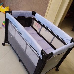 美赞臣赠品爱伦可可alcoco多功能可折叠婴儿床欧式便携游戏床