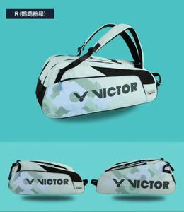 胜利victor羽毛球包大容量六支装手提双肩包男女时尚网球包BR6219
