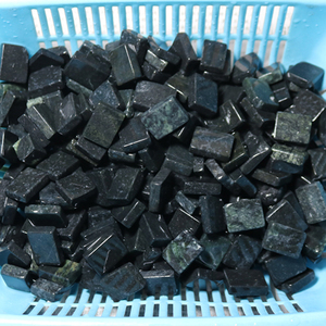 天然墨玉茶石活磁药王石茶石墨绿玉泡水片王石蛇纹石玉块净化水质