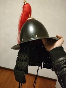 明制 甲胄 头盔 飞碟盔 斗笠盔 边军盔 顿项 扎甲 山纹甲 鱼鳞甲