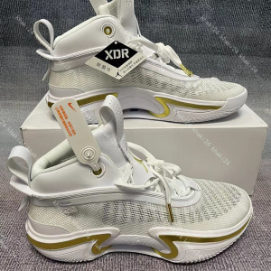 khaki24 air jordan 36 aj36 白金荣耀减震实战篮球鞋 dm7580-100