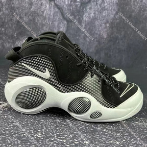 khaki24 nike air zoom flight 95黑白大眼睛复古球鞋 dm0523-001