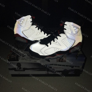 khaki24 jordan 6 aj6 反射银 灰银 日耳曼 3m 反光 ci4072-001