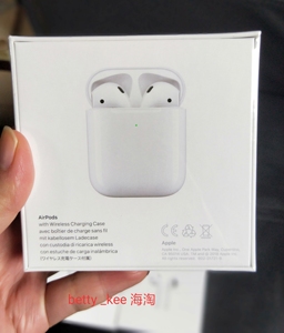 Apple/苹果 AirPods2代 无线蓝牙耳机 无线充电盒版 双11特价
