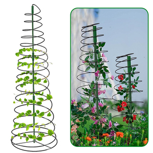 植物支撑螺旋架植物可伸缩蔓藤植物爬藤架绿萝支撑杆室外攀爬固定