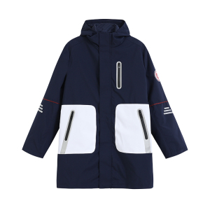 朗高校服上海南洋中学生保暖冬季可脱卸男女冲锋衣加厚外套班服