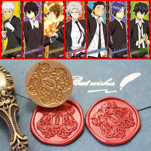 小婉家┊复古印鉴彭格列家徽 家庭教师家徽章 彭格列火漆印章周边