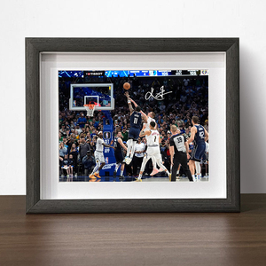 nba篮球独行侠欧文绝杀掘金相框摆台挂画球星海报照片墙装饰壁画