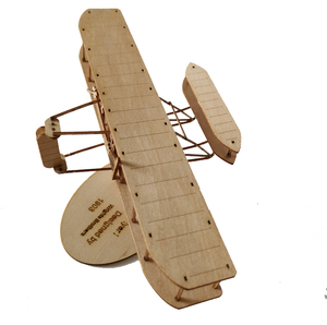 莱特兄弟飞行者一号 世界上第一架飞机 益智拼装模型