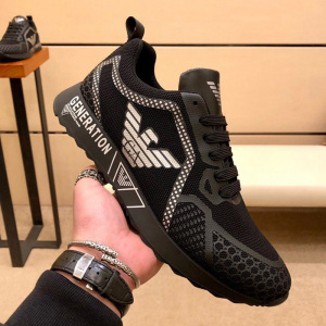 00fa意大利阿玛尼阿甘男鞋夏季透气内增高潮鞋支撑足弓扁平足专用鞋