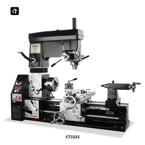 呲铁CT3325多功能车铣复合机床车钻铣机床普通车床钻铣床台钻铣床