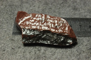 老皮红碧玉 编号46 雕刻料 阿拉善黄绿碧玉 老皮戈壁石 沙漠漆 1