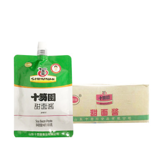 十笏园甜面酱家用炸酱面酱125g*50袋煎饼果子酱老北京炸酱面用酱