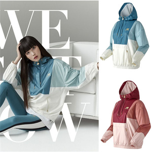 new balance新百伦韩国代购21秋女iu同款连帽套头外套nbnab4s042